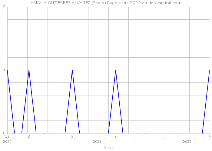 AMALIA GUTIERREZ ALVAREZ (Spain) Page visits 2024 