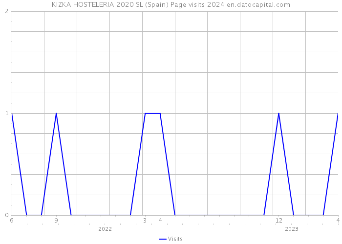 KIZKA HOSTELERIA 2020 SL (Spain) Page visits 2024 