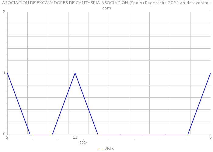 ASOCIACION DE EXCAVADORES DE CANTABRIA ASOCIACION (Spain) Page visits 2024 