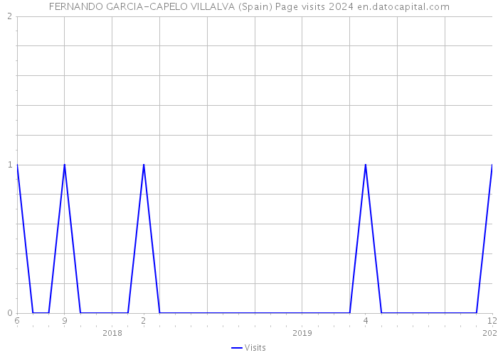 FERNANDO GARCIA-CAPELO VILLALVA (Spain) Page visits 2024 