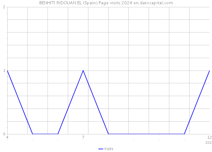 BENHITI RIDOUAN EL (Spain) Page visits 2024 