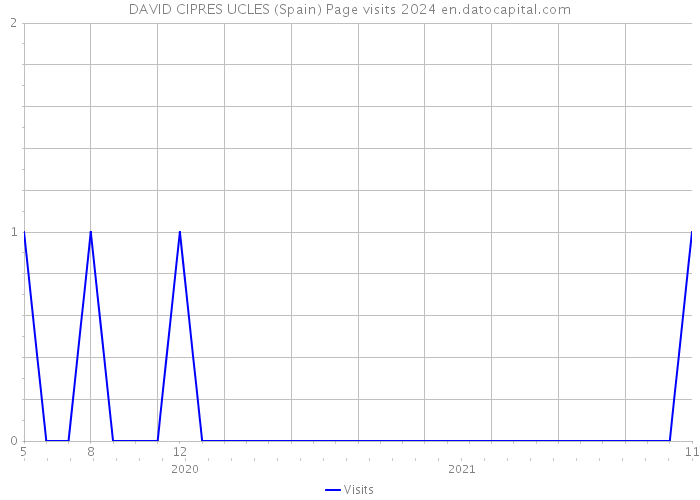 DAVID CIPRES UCLES (Spain) Page visits 2024 