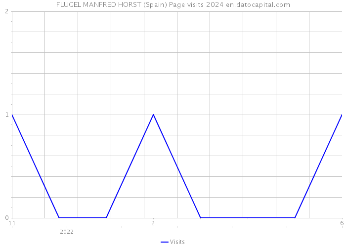 FLUGEL MANFRED HORST (Spain) Page visits 2024 