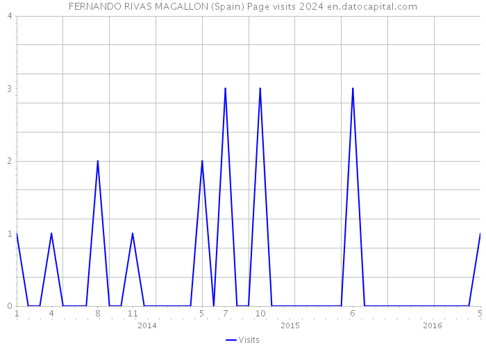 FERNANDO RIVAS MAGALLON (Spain) Page visits 2024 