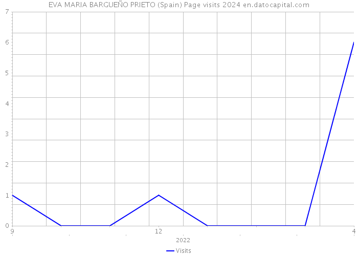 EVA MARIA BARGUEÑO PRIETO (Spain) Page visits 2024 