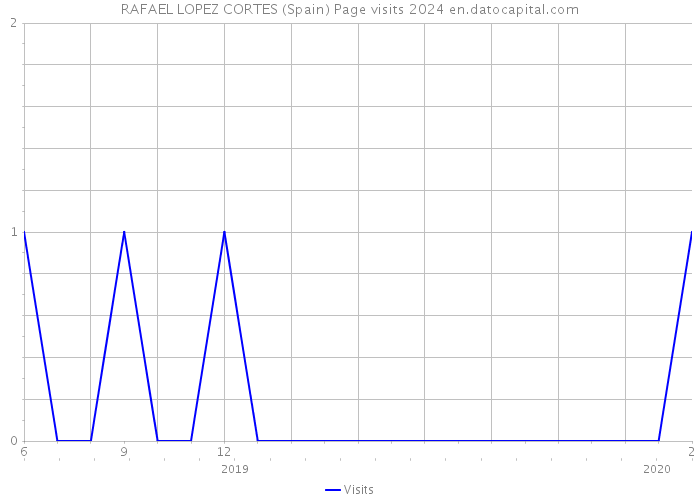 RAFAEL LOPEZ CORTES (Spain) Page visits 2024 