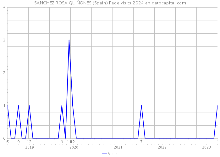 SANCHEZ ROSA QUIÑONES (Spain) Page visits 2024 