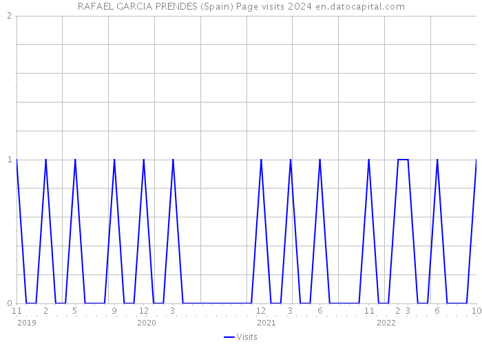 RAFAEL GARCIA PRENDES (Spain) Page visits 2024 