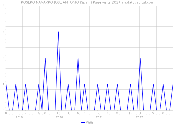 ROSERO NAVARRO JOSE ANTONIO (Spain) Page visits 2024 
