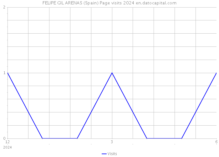 FELIPE GIL ARENAS (Spain) Page visits 2024 