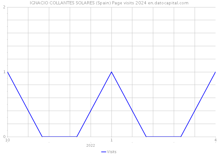 IGNACIO COLLANTES SOLARES (Spain) Page visits 2024 