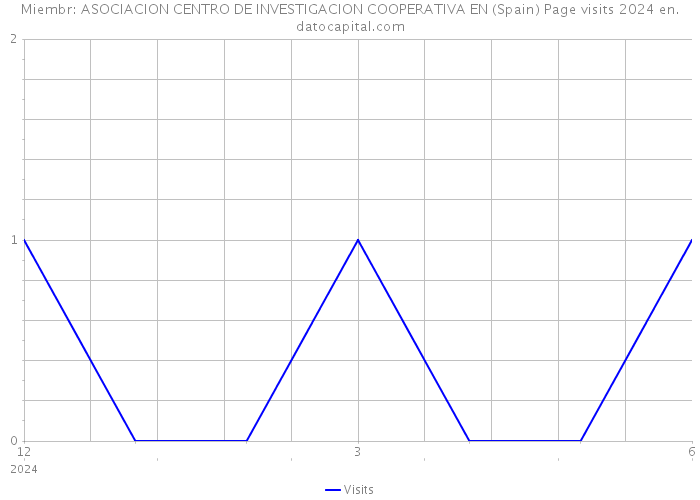 Miembr: ASOCIACION CENTRO DE INVESTIGACION COOPERATIVA EN (Spain) Page visits 2024 