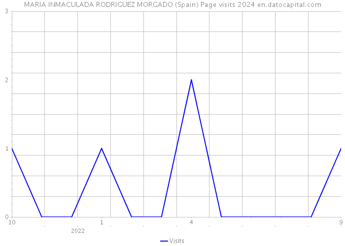 MARIA INMACULADA RODRIGUEZ MORGADO (Spain) Page visits 2024 