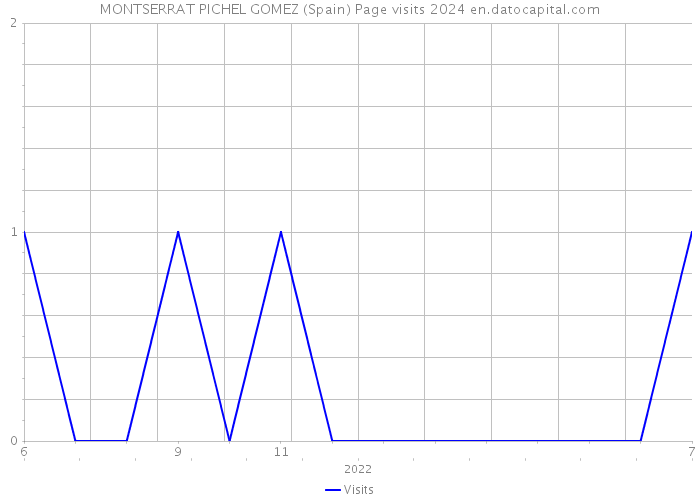 MONTSERRAT PICHEL GOMEZ (Spain) Page visits 2024 