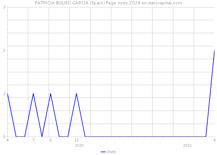 PATRICIA BOUSO GARCIA (Spain) Page visits 2024 