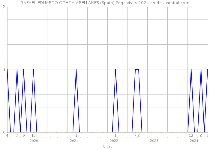 RAFAEL EDUARDO OCHOA ARELLANES (Spain) Page visits 2024 