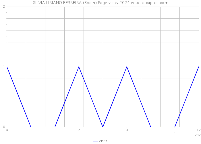 SILVIA LIRIANO FERREIRA (Spain) Page visits 2024 