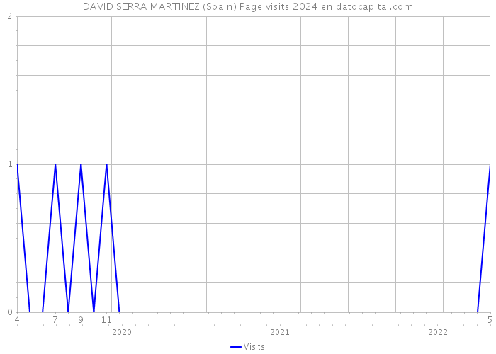 DAVID SERRA MARTINEZ (Spain) Page visits 2024 