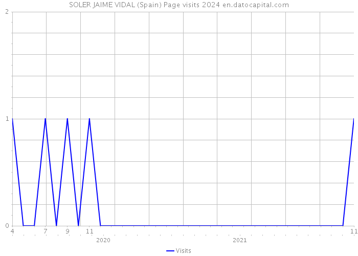 SOLER JAIME VIDAL (Spain) Page visits 2024 
