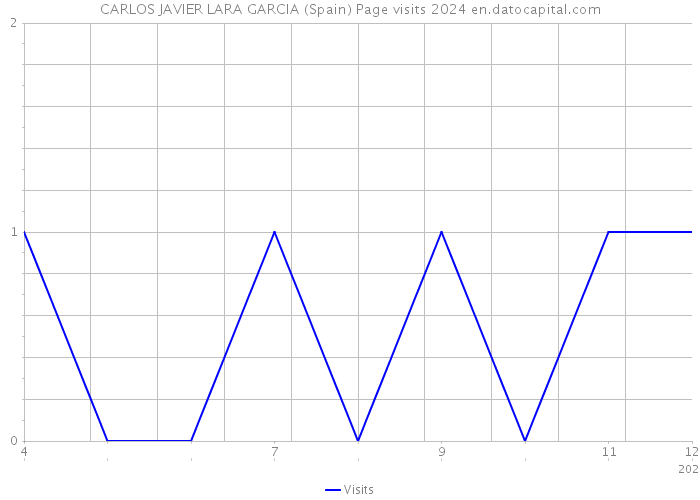 CARLOS JAVIER LARA GARCIA (Spain) Page visits 2024 