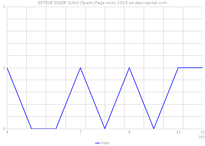 ESTEVE SOLER SUAU (Spain) Page visits 2024 