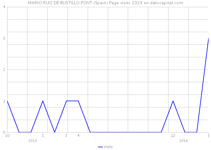 MARIO RUIZ DE BUSTILLO PONT (Spain) Page visits 2024 