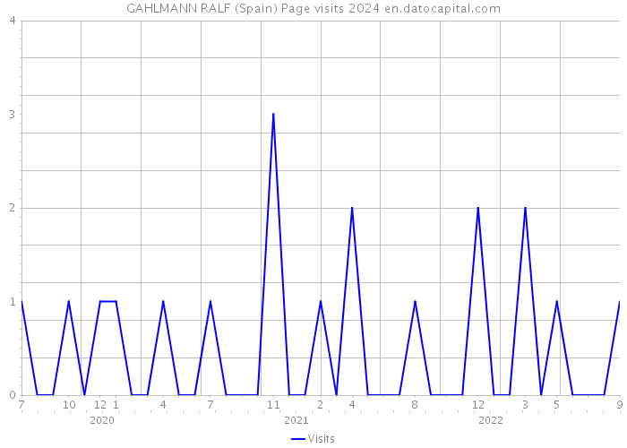 GAHLMANN RALF (Spain) Page visits 2024 