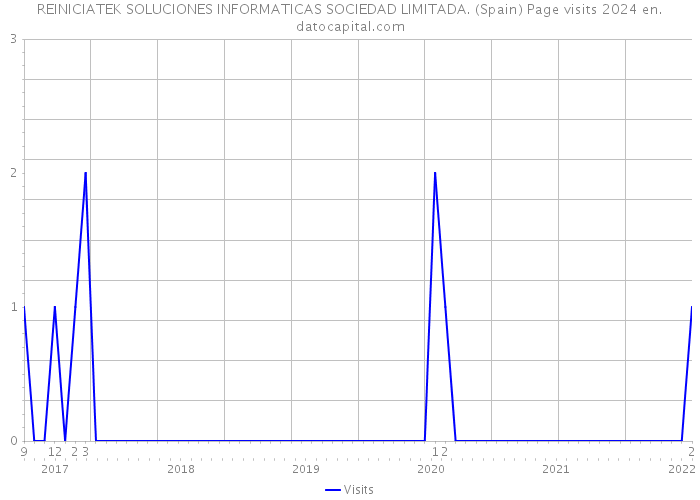 REINICIATEK SOLUCIONES INFORMATICAS SOCIEDAD LIMITADA. (Spain) Page visits 2024 
