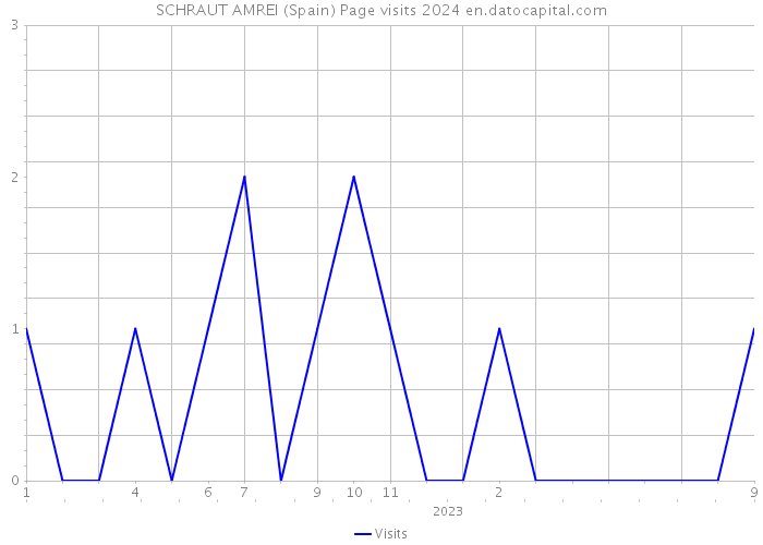 SCHRAUT AMREI (Spain) Page visits 2024 