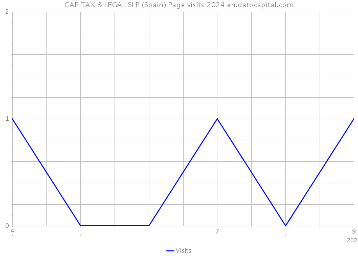 CAP TAX & LEGAL SLP (Spain) Page visits 2024 