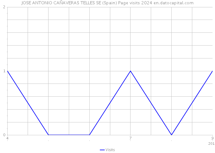 JOSE ANTONIO CAÑAVERAS TELLES SE (Spain) Page visits 2024 