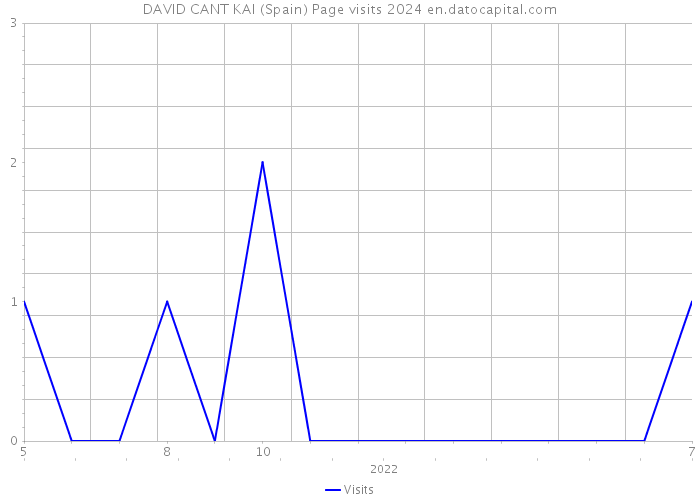 DAVID CANT KAI (Spain) Page visits 2024 