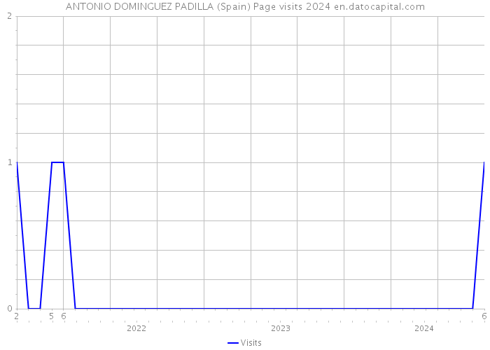 ANTONIO DOMINGUEZ PADILLA (Spain) Page visits 2024 