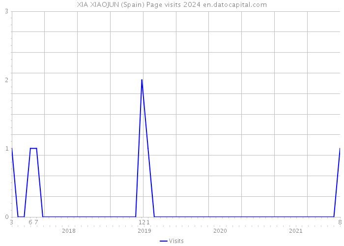 XIA XIAOJUN (Spain) Page visits 2024 