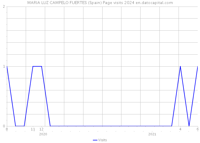 MARIA LUZ CAMPELO FUERTES (Spain) Page visits 2024 