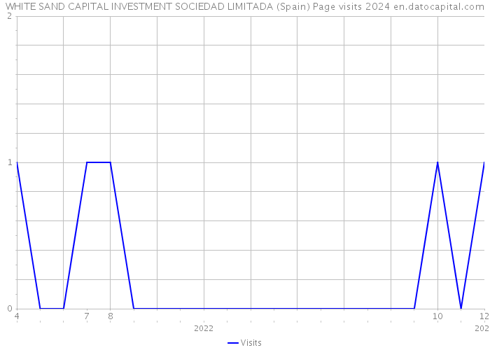 WHITE SAND CAPITAL INVESTMENT SOCIEDAD LIMITADA (Spain) Page visits 2024 
