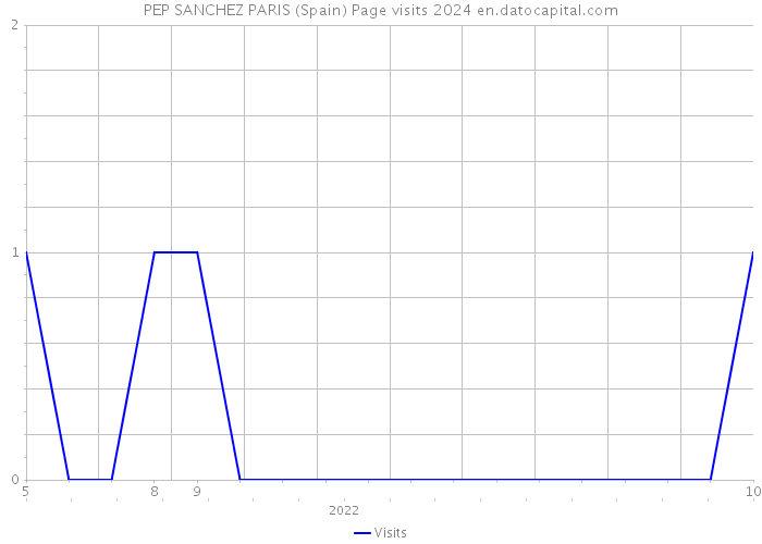 PEP SANCHEZ PARIS (Spain) Page visits 2024 