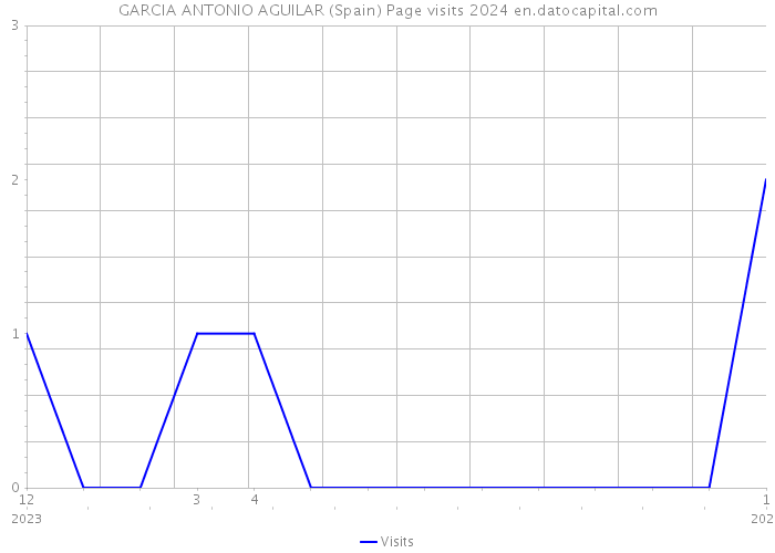 GARCIA ANTONIO AGUILAR (Spain) Page visits 2024 