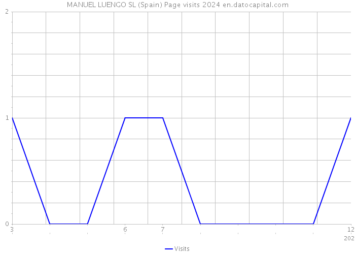 MANUEL LUENGO SL (Spain) Page visits 2024 
