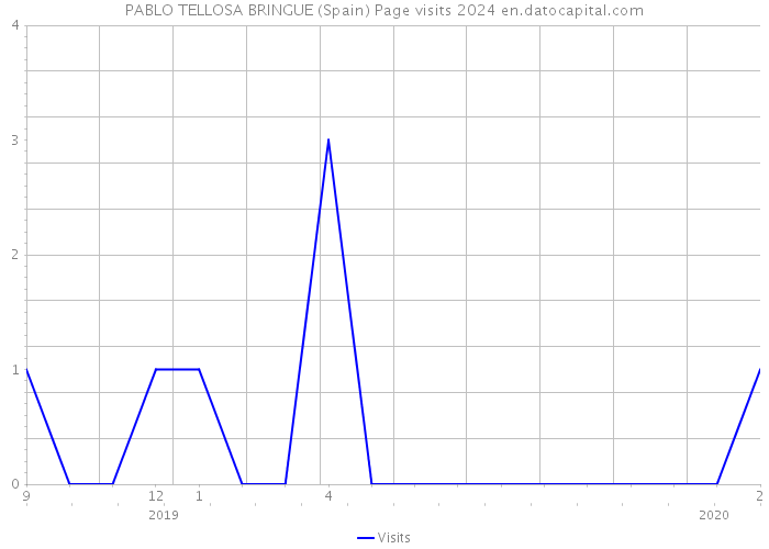 PABLO TELLOSA BRINGUE (Spain) Page visits 2024 