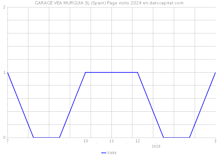GARAGE VEA MURGUIA SL (Spain) Page visits 2024 