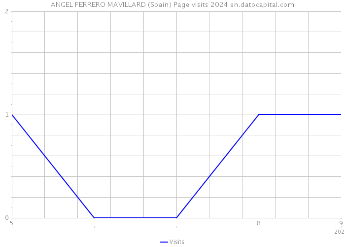 ANGEL FERRERO MAVILLARD (Spain) Page visits 2024 