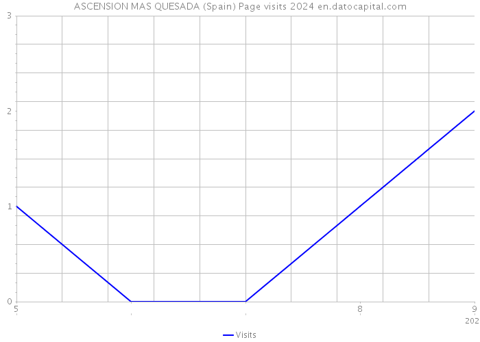 ASCENSION MAS QUESADA (Spain) Page visits 2024 