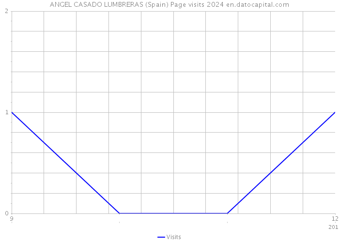 ANGEL CASADO LUMBRERAS (Spain) Page visits 2024 