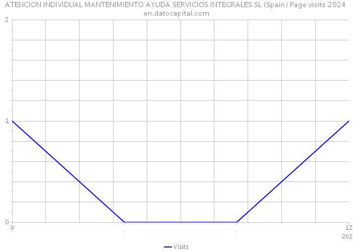 ATENCION INDIVIDUAL MANTENIMIENTO AYUDA SERVICIOS INTEGRALES SL (Spain) Page visits 2024 