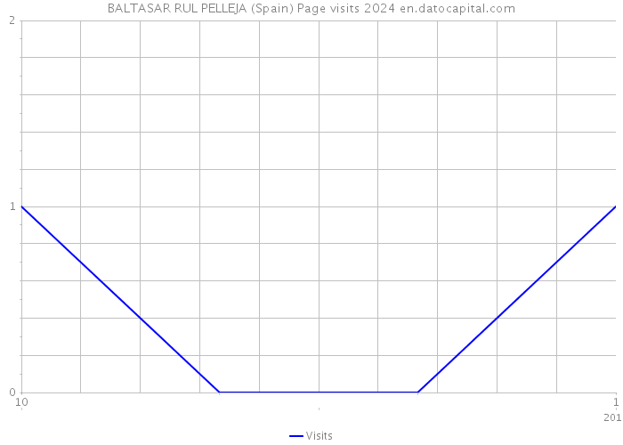 BALTASAR RUL PELLEJA (Spain) Page visits 2024 