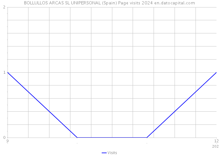 BOLLULLOS ARCAS SL UNIPERSONAL (Spain) Page visits 2024 