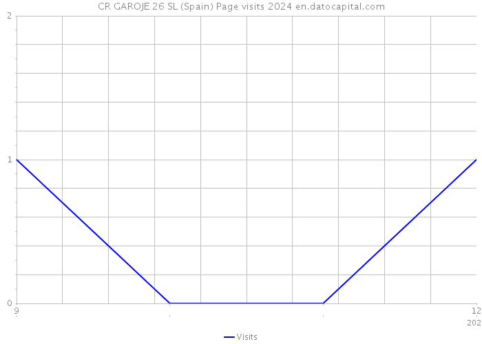 CR GAROJE 26 SL (Spain) Page visits 2024 