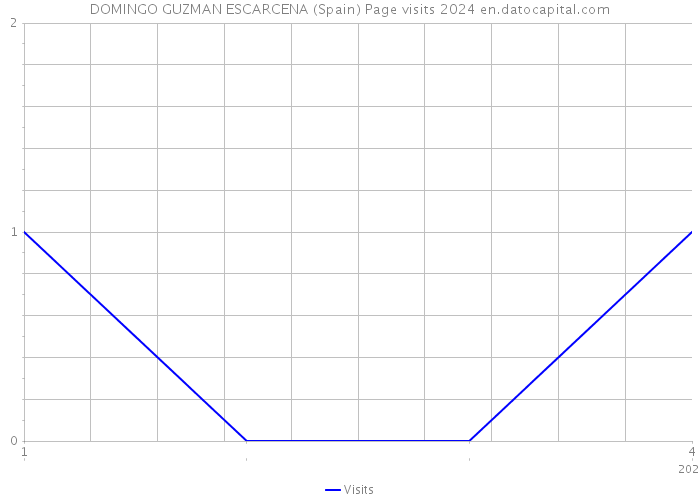 DOMINGO GUZMAN ESCARCENA (Spain) Page visits 2024 