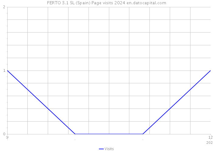 FERTO 3.1 SL (Spain) Page visits 2024 